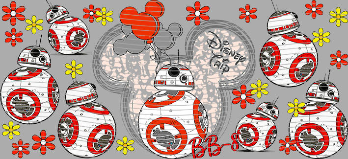 16oz Disney style-D-1218